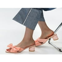 Sanviglor Women Sandal gležnja za časne cipele Chunky blok Sandale ured Ne klizanja Lagana haljina cipela