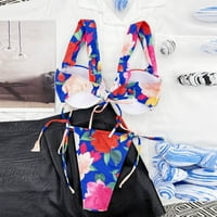 Ženski bikini setovi Dvije printove kupaće kostime odijelo Split kupaći kostim bikini kupaći kostimi