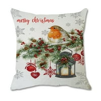 Giligiliso Clearence Home Merry Božićni ispis boja za bojenje kauč na razvlačenje kućno dekor jastuk kafić