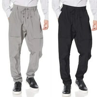 Muška radna odjeća Multi-džepne pantalone Cargo borbene modne sportske hlače visoke struke Grey XL