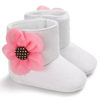 Douhoow dojenčad djevojke čizme za snijeg beba mekane jedinice cvijeće cvijeće cipele tople čizme predrašuju