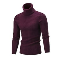 Cuhas Cardigan džemperi za žene Zimske muškarce Slim toplog pletena visoki vrat pulover Jumper džemper