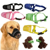 Turnedwalt pse njuška, meki njuška za male srednje velike pse, štenad za pse zaštitu usta za sprečavanje grickanja lajanja i žvakanja, meke tkanine
