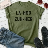 La-Hoo Zuh-njena košulja, unise Ženska muska košulja, Lošnija majica, Košulja za film, majica 90-ih,