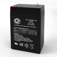 Nacionalna snaga GS012P 6V 4.5Ah zapečaćena olovna akumulatorska baterija - ovo je zamjena marke AJC