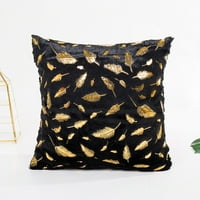 Tangnade jastuk za perje bronziranje zlatne folije tisak jastuka jastuk kauč na razvlačenje u kabinu