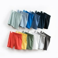 Ljetni mališani dječaci kratke hlače od pune boje kratke hlače Ležerne prilike moda za djecu odjeću