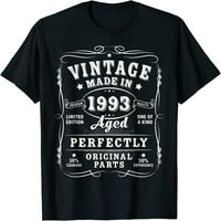 Vintage 30. rođendan ukrasi muškarci smiješna rođendan majica