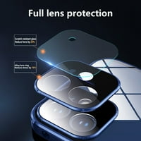 Anti-špijun protiv peeping iPhone Clear Clear Dvostruka bočno kaljeno staklo Napravka Kompletna ekranska