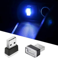 USB LED atmosfera svjetla Mini auto unutarnji dodaci Ambient Lamp Universal