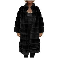 Loopsun Žene Ljetne štedne odjeće Odjeća za zimske kapute, ženske dame toplo Furry kaput jakna zimska