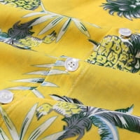 Zodggu Save Save Big Hawaiian Majice za muškarce Okrug navratnik trendovi bluza Down rever modni ljetni