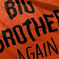 Najava za bebe najstariji Big Brother Bodysuit Jumper Boys novorođenčad beba Brisco Brends 18m