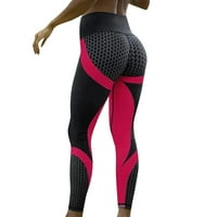 Ocivier Womens 3D Print Yoga Skinny Worky Worke Gym Tajice Sportski trening Obrezane hlače Yoga Hlače