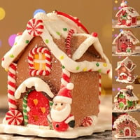Božićna kuća Micro Pejzaž povećava svečanu atmosferu ukrasno ekološki delikatno delikatno dekoratio