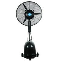 Prijelaz Industrijski sprej Električni ventilator za ventilator HUMIDIFIER Cool Fan Poda tipa crna