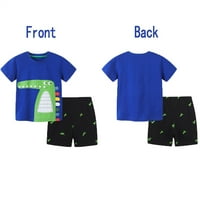 Dječji dječaci Dječaci Ležerne prilike sa odjećom za majicu kratkih rukava i kratke hlače za malene