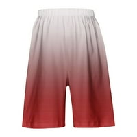 WAVSUF dječački setovi za odjeću tiskane kratke hlače Udobne kratkih rukava crvena odjeća Postavljena