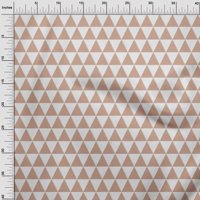 Onuone pamučne svilene tkanine trokut geometrijske ispis tkanine sa širokim dvorištem