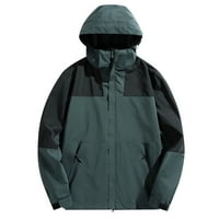 Yanhoo Casual Vodootporna lagana jakna za žene plus veličine vjetrenjača kišne jakne s kapuljačom s