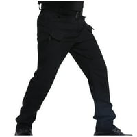 CLLIOS teretni pantalone za muškarce plus veličine Radne hlače na otvorenom borbene pantalone sa dnevnim boravkom ravne noge teretni hlače Multi džepovi