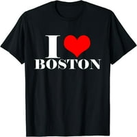 Love Boston majica I Heart Boston Tee Massachusetts