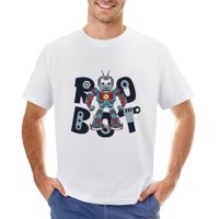 Smart Robot crtani majica Dizajn muške majice pamuk casual kratkih rukava poklon tine bijeli l