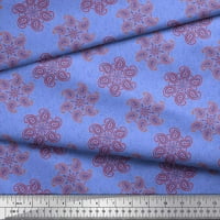 Soimoi viskoza šifon tkanina i cvjetna paisley ispis tkanina od dvorišta široko