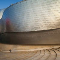 Museum Guggenheim dizajnirao Frank Gehry, Bilbao, Provincija Biskaj, Baskijski kraj, Španija Poster