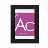 Kesterijski elementi Period Actinide Actinij AC Desktop Foto okvir Slika Prikaz umjetničkog slika
