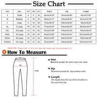 Qiaocaety Weuns Ljetne pantalone plus veličina kapri hlače Pamučne posteljine široke noge hlače čvrste