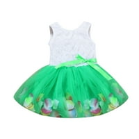 Djevojke toddlere haljine Ljetni tinejdžeri Bowknot Tutu Latels Tullees Baby cvjetna haljina odijela