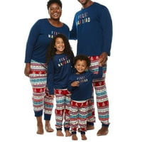 Usklađivanje obiteljske božićne pidžame, Xmas Holiday PJS za žene Muška djeca, Salona s letovima