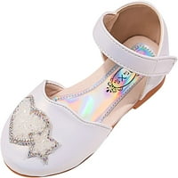 Dječje djevojke sandale meke jedine rinestone sandale kukaste petlje gumene cipele za gležnjeve za mali