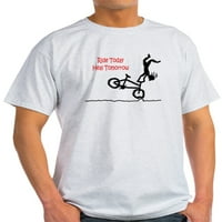 Pepeo siva majica sa logotipom brdskih bicikla - lagana majica - CP