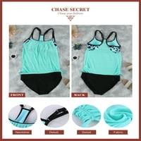 Chase Secret ženski tankani kupaći kostimi dva trbušnjaka Kontrolna trkača sa kupaćim odijelima sa gaćima