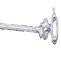 Sterling Silver 30 BO lančani 3D mali Bocy Bo Peep Privjesak ogrlica