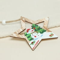 Božićna dekoracija Kreativna božićna stablo Privjesak Božićna tag