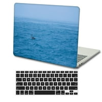 Kaishek Hard Shell kompatibilan macBook Air. Poklopac + crna tastatura, plava serija A 0592