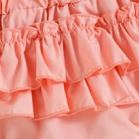 KPOPLK Baby Romper s dugih rukava crtani otisci topli kombinentna odjeća ružičasta, 12- m