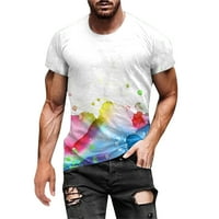 -Hirts za muškarce modna proljetna ljetna casual kratkih rukava kratkih košulja tiskane majice Top muns
