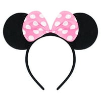 Dvorac Toddler Girls Rođendan Outfit Polka Dots Tops Tutu suknje Mouse Ears Headband Cake Smash Set