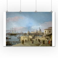 Ulaz u Grand Canal iz Mona, Venecija - remek-djelo klasične - umjetnik: canaletto c