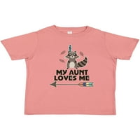 Inktastična moja tetka voli me nećak rakun poklon malih majica ili majica mališana