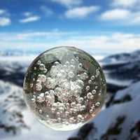 Prozirni mjehurići sfera FAU Crystal Staklena kućna kućna ureda ukras