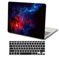Kaishek kompatibilan MacBook Pro S slučaj - rel. Model A2338 A2289 A2251 A2159 A1989 A1706 A1708, plastična pokrov tvrdog školjke + crna poklopac tastature, Galaxy 17_1