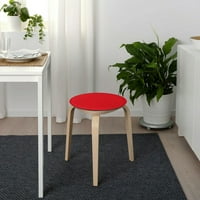 Yinmgmhj okrugla vrtna jastučića sjedala za sjedalo za sjedalo za vanjsku stolicu za stolicu Trpeza blagovaonica + crvena