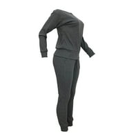 Žene Trackiots Sportska odjeća Dugi rukav pulover pantalone Ležerne prilike HOT6S4486157