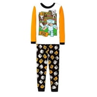 MINECRAFT Boy's, Djevojkov Halloween tematski pamuk Pajama, veličine 10