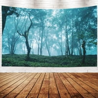 Tapestrija plava, tapiserije Décor dnevni boravak Spavaća soba za kućnu kuću od tiskanim 92,5x za maglu